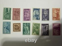 Stamp Collection with many items (see Description for details)