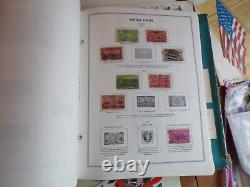 Stamp CollectionState Birds/FlowersCrystal MountsPresidentsForeignLib Album