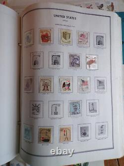 Stamp CollectionState Birds/FlowersCrystal MountsPresidentsForeignLib Album