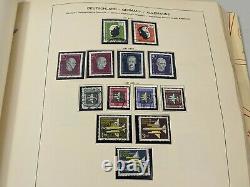 Stamp Pickers Germany DDR 1950-72 Many Mint Schaubek Album Collection Estate Lot