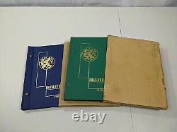Stamp Pickers Netherlands Holland Exceptional 2 Albums Estate Collection Lot