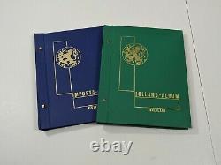 Stamp Pickers Netherlands Holland Exceptional 2 Albums Estate Collection Lot