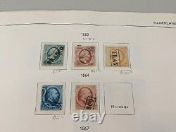 Stamp Pickers Netherlands Holland Exceptional 2 Albums Estate Collection Lot