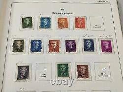 Stamp Pickers Netherlands Holland Exceptional 2 Albums Estate Collection Lot