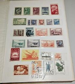 Stamp Pickers PRC China Empire Gorgeous Album Collection Estate Lot Mint & Used