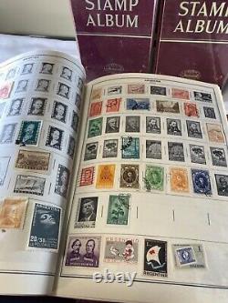 Stamp Vault A-Z COLLECTION IN MASSIVE 3-VOLUME CITATION ALBUMS 10,000 STAMPS