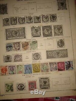Stamp album, Fantastic Worldwide Collection in a Scott 19th Century Album