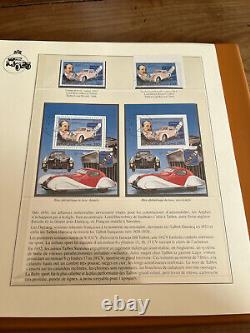 Stamp album N5 stamps collectible post l automobile wrestle diffusion