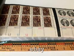 Stamp albums uncirculated stamps and children's collection