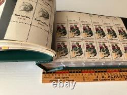 Stamp albums uncirculated stamps and children's collection