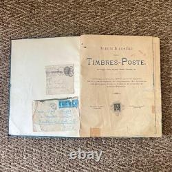 Stamp collection! A wonderful album from the late 19th century. E25271