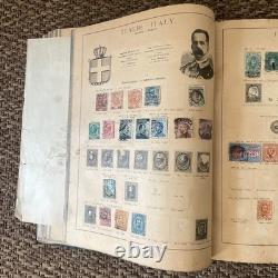 Stamp collection! A wonderful album from the late 19th century. E25271