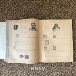 Stamp collection! A wonderful album from the late 19th century. E25271