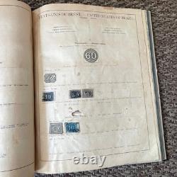 Stamp collection! A wonderful album from the late 19th century. E25271