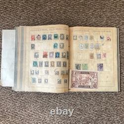 Stamp collection! A wonderful album from the late 19th century. E25271