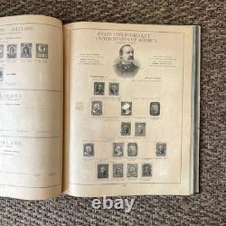 Stamp collection! A wonderful album from the late 19th century. E25271