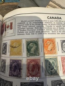 Stamp collection album