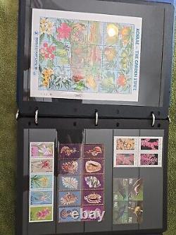 Stamp collection album