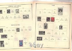 Stamp collection estate box 1000 worldwide stamps on covers album stock pages