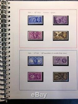 Stamp collection in album GB commonwealth stock book