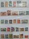 Stamp Collection Of Ottoman Empire 1900s. Historical Vintage Collection Items