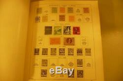 Stamp collection to 1939 SCHAUBEK WORLD album 240 preprinted pages 100's stamps
