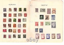 Stamp collection worldwide 115 territories used MH 1675+ items CV 435 JJ1