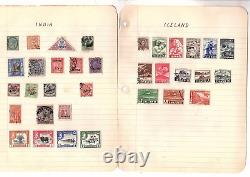 Stamp collection worldwide 115 territories used MH 1675+ items CV 435 JJ1