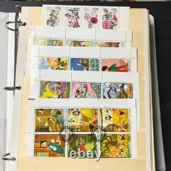Stamp stock Book Aprox over 3600 Stamps 90 Countries Mint & Used
