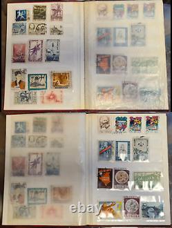 Stamps collection. China. PRC. Stamp. 300 pieces. In the album. Mao Zedong