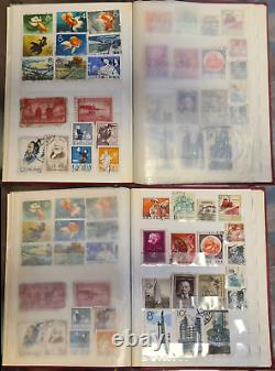 Stamps collection. China. PRC. Stamp. 300 pieces. In the album. Mao Zedong