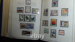 Stampsweis 3 volume Minkus stamp collection to 1988 est many 1000s stamps