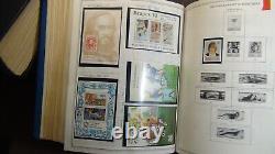 Stampsweis 3 volume Minkus stamp collection to 1988 est many 1000s stamps