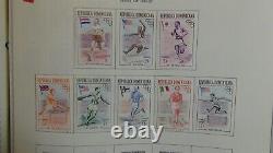 Stampsweis 3 volume Minkus stamp collection to 1988 est many 1000s stamps