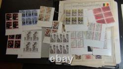 Stampsweis Belgium collection in 2 post album Harris pages est 2000 Stamps