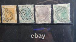 Stampsweis British Colonies collection on Scott album pages + est 1000 stamps