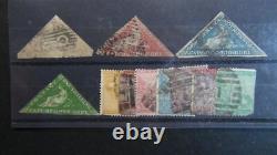 Stampsweis British Colonies collection on Scott album pages + est 1000 stamps