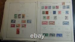 Stampsweis British Colonies collection on Scott album pages + est 1000 stamps