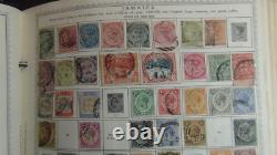 Stampsweis British Cols collection in huge Minkus album est 4350 stamps