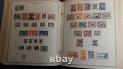 Stampsweis British Cols collection in huge Minkus album est 4350 stamps
