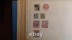 Stampsweis British Cols collection in huge Minkus album est 4350 stamps