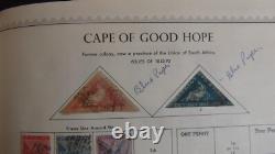 Stampsweis British Cols collection in huge Minkus album est 4350 stamps
