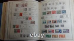 Stampsweis British Cols collection in huge Minkus album est 4350 stamps