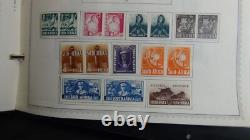Stampsweis British Cols collection in huge Minkus album est 4350 stamps