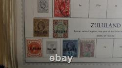 Stampsweis British Cols collection in huge Minkus album est 4350 stamps