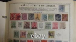 Stampsweis British Cols collection in huge Minkus album est 4350 stamps