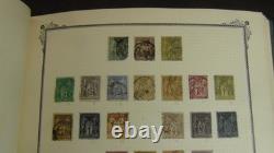 Stampsweis France stamp collection in Scott Specialty album est 1833 to'72