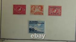 Stampsweis Germany GDR stamp collection in Scott Specialty album est 916 to'70s