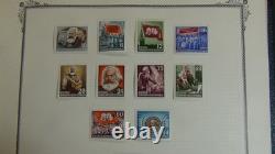 Stampsweis Germany GDR stamp collection in Scott Specialty album est 916 to'70s