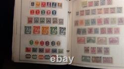 Stampsweis Germany stamp collection in Minkus album est 4100 stamps to 1994